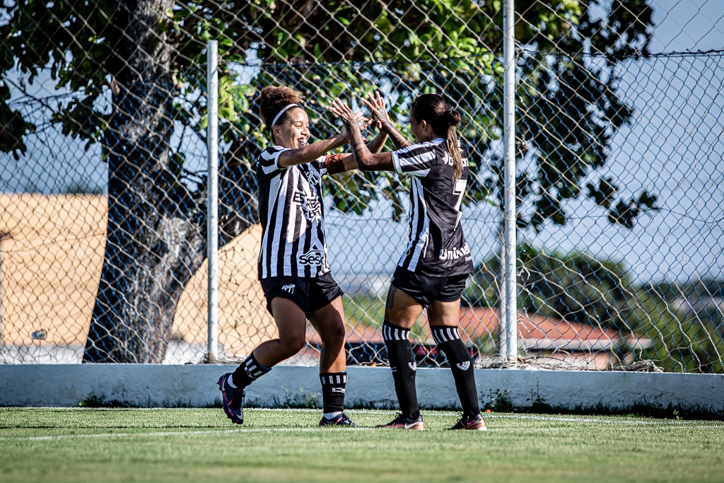 Fut. Feminino: Na estreia do Campeonato Cearense, Ceará goleia o Juventus por 9x0