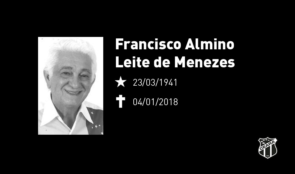 Nota de pesar: Francisco Almino Leite de Menezes