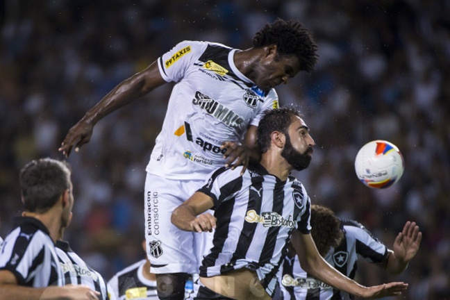 No Estádio Engenhão, Ceará joga bem e supera o Botafogo: 1 x 0
