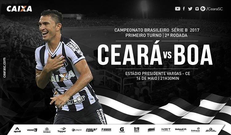 No PV, Ceará e Boa Esporte se enfrentam pela Série B do Brasileiro
