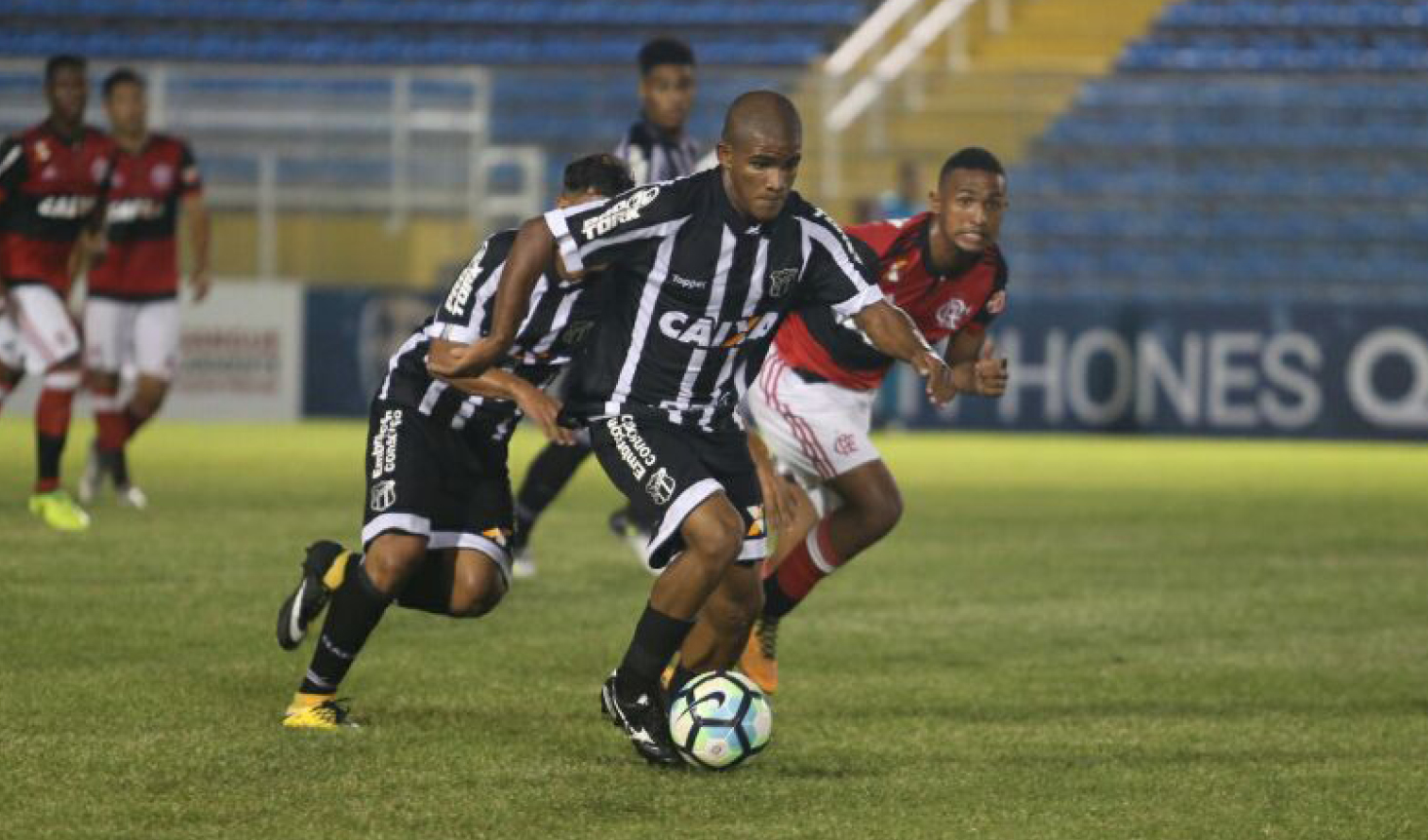 No PV, Ceará Sub-17 é derrotado pelo Flamengo e é eliminado na Copa do BR
