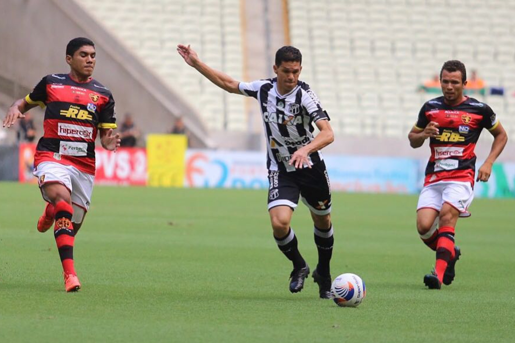 A um empate da final, Ceará enfrenta o Guarani (J), na Arena Castelão