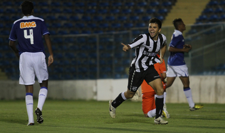 Na estreia da Copa do BR Sub-17, Ceará vence o Cruzeiro/MG por 2 x 0