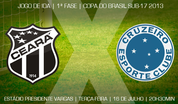 Copa do Brasil Sub-17: Com ingressos à venda, Ceará se prepara para a estreia