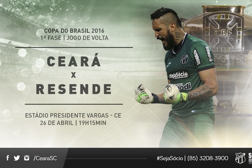 Ceará busca classificação na Copa do Brasil no retorno de Sérgio Soares