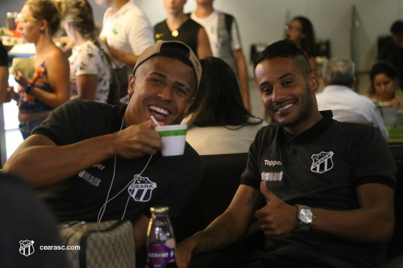 Ceará embarca para enfrentar Cruzeiro pela segunda rodada do Campeonato Brasileiro