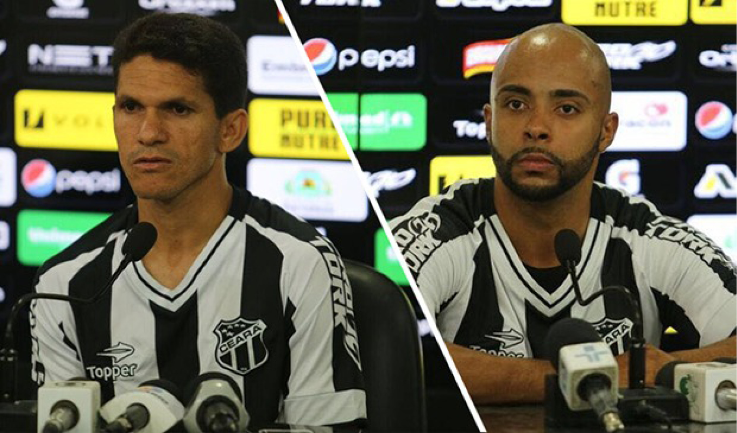 Magno Alves e Romário são apresentados à imprensa