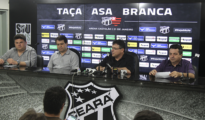 Em coletiva de imprensa, Taça Asa Branca é apresentada em Porangabuçu