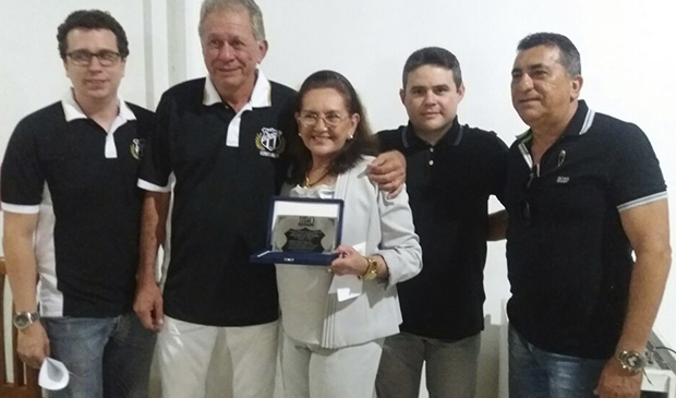 Conselho Deliberativo Alvinegro presta homenagem a Sra Vera Maria Aragão Felício