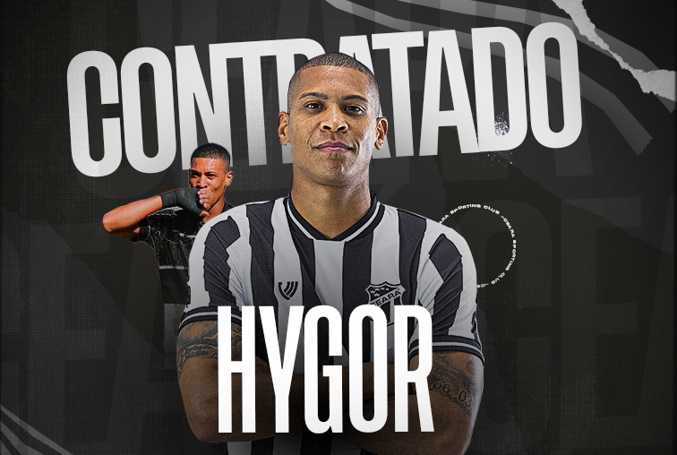Contratação: Atacante Hygor Cléber é o novo reforço do Ceará