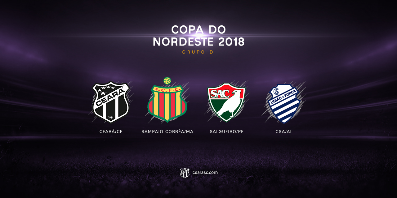 Definido o grupo do Ceará na Copa do Nordeste 2018