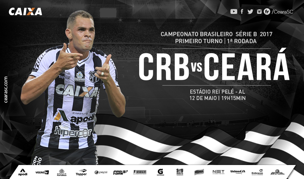 No Rei Pelé, Ceará joga hoje contra CRB na estreia da Série B