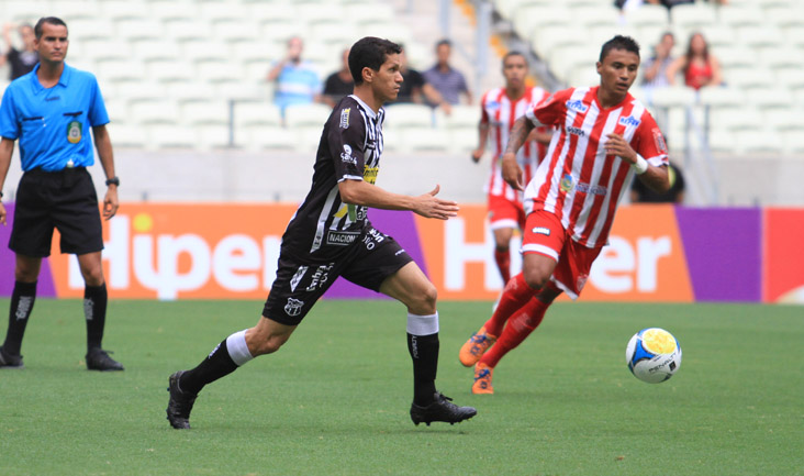 Magno Alves marca no seu retorno, mas Ceará empata com o Potiguar/RN