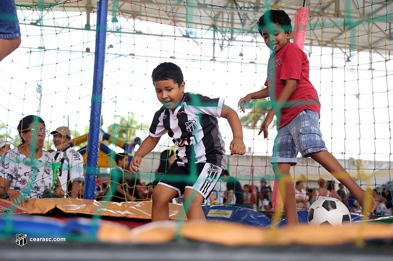 Em parceria com o Projeto Ceará 2000, Ceará realiza Dia das Crianças Alvinegro