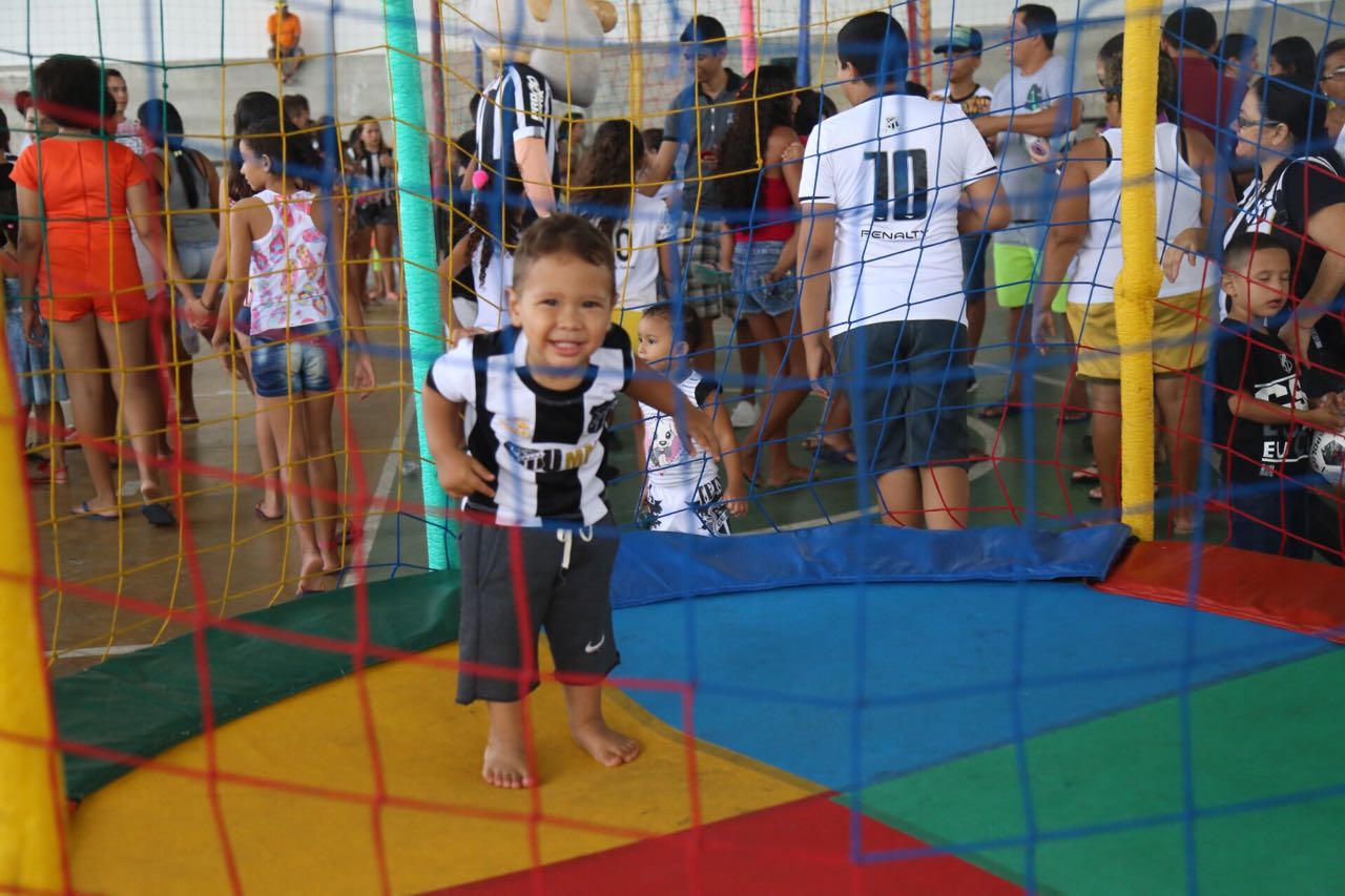 Em manhã especial, Ceará promove Dia das Crianças Alvinegro em Porangabuçu
