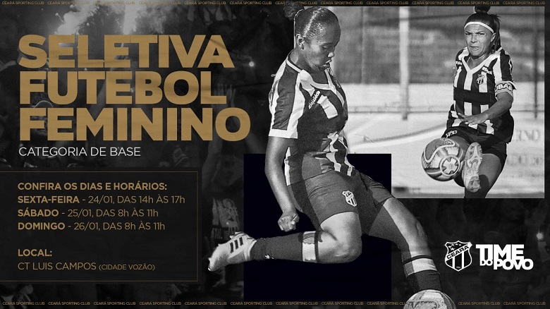 Esporte abre inscrição para seletiva de futebol feminino