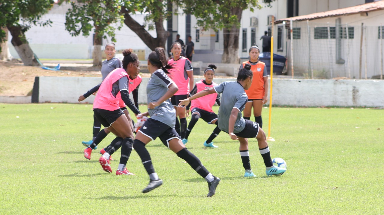 Fut.Feminino: Na Cidade Vozão, Ceará continua preparação para desafio diante do Botafogo/RJ