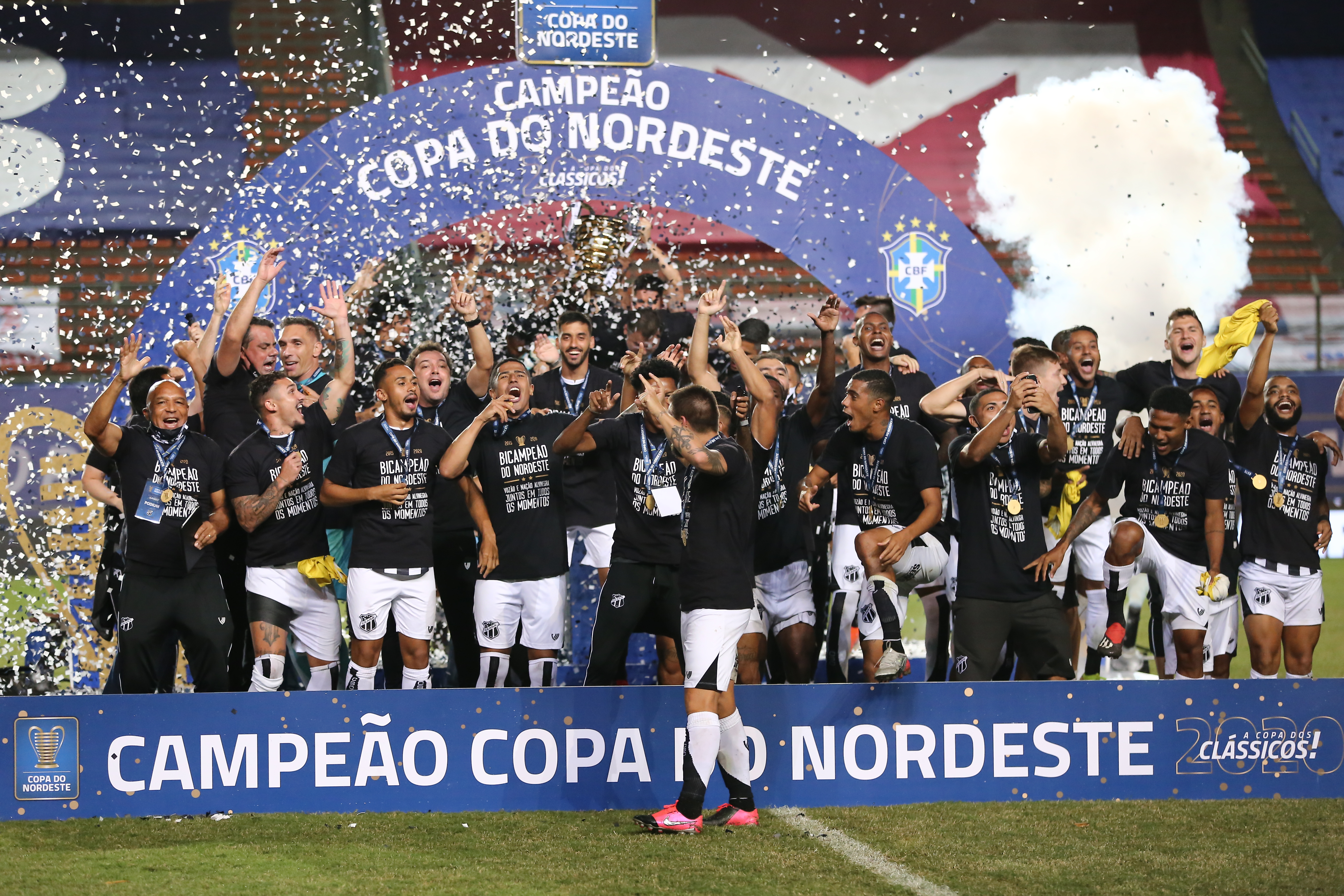 Copa do NE: Com 11 premiações, Vozão brilha em "Prêmio Futebol Nordestino"