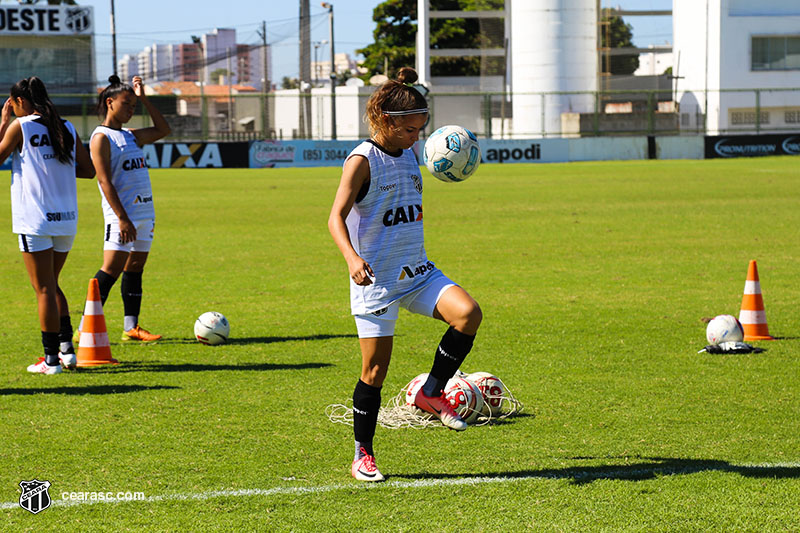Rotina de treinos já traz resultados positivos ao futebol feminino do Ceará