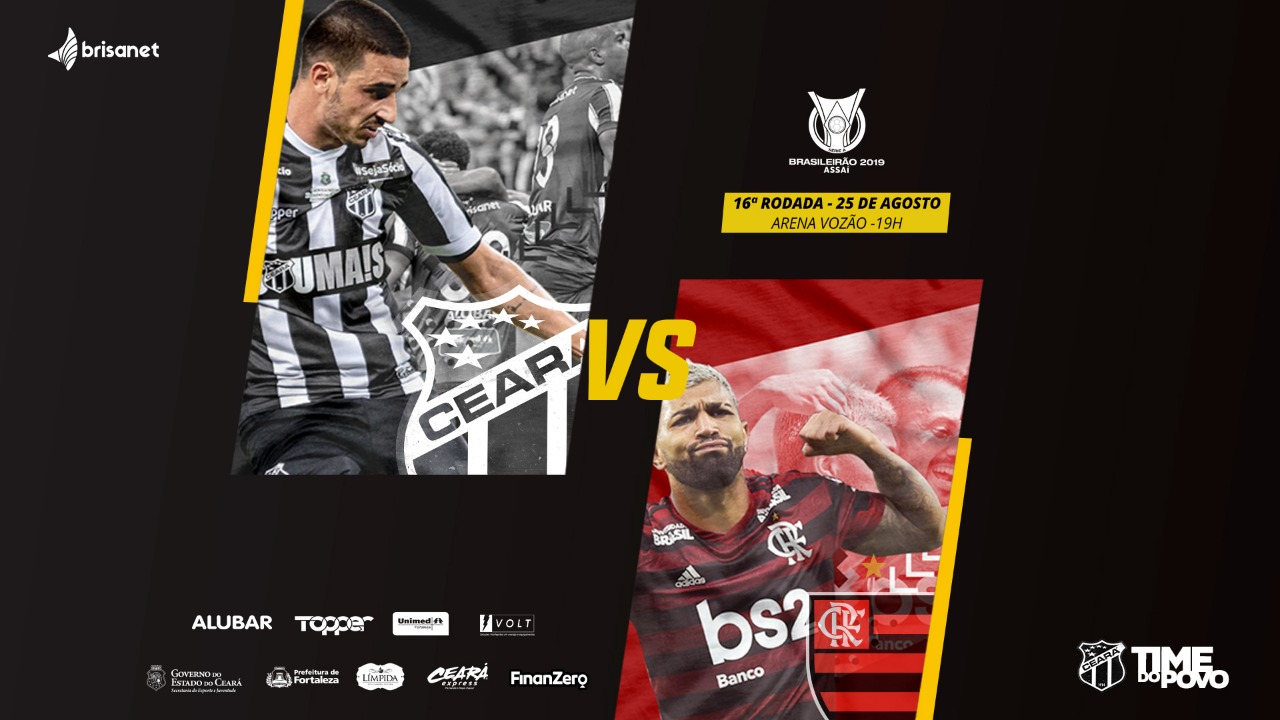 Confira informações sobre venda de ingressos para Ceará x Flamengo 