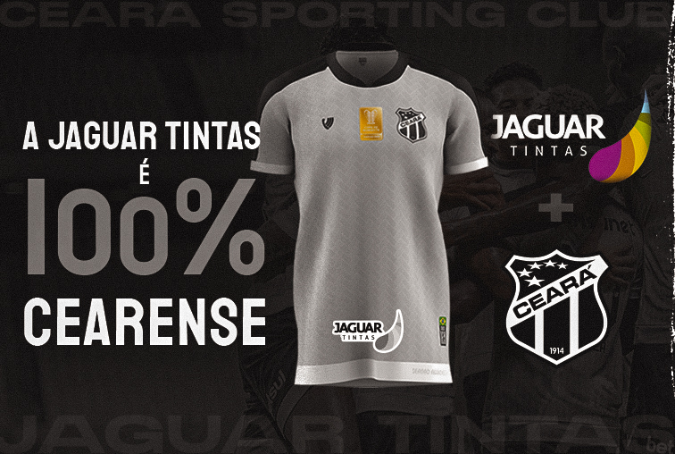 Ceará acerta contrato de patrocínio pontual com a Jaguar Tintas