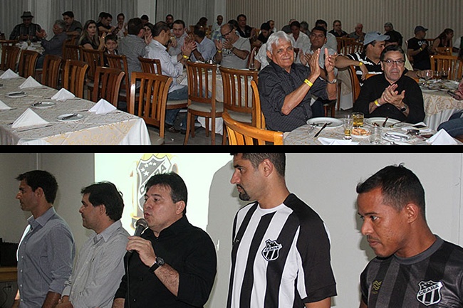Marcos Aurélio foi apresentado ao torcedor no jantar Convocação Alvinegra
