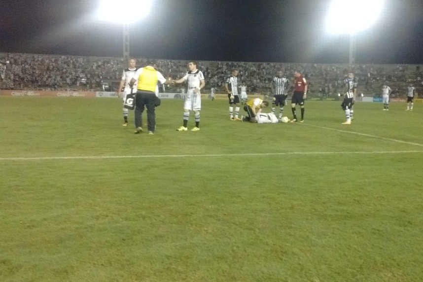 Ceará perde para o Botafogo(PB) no jogo de ida pela Copa do Brasil