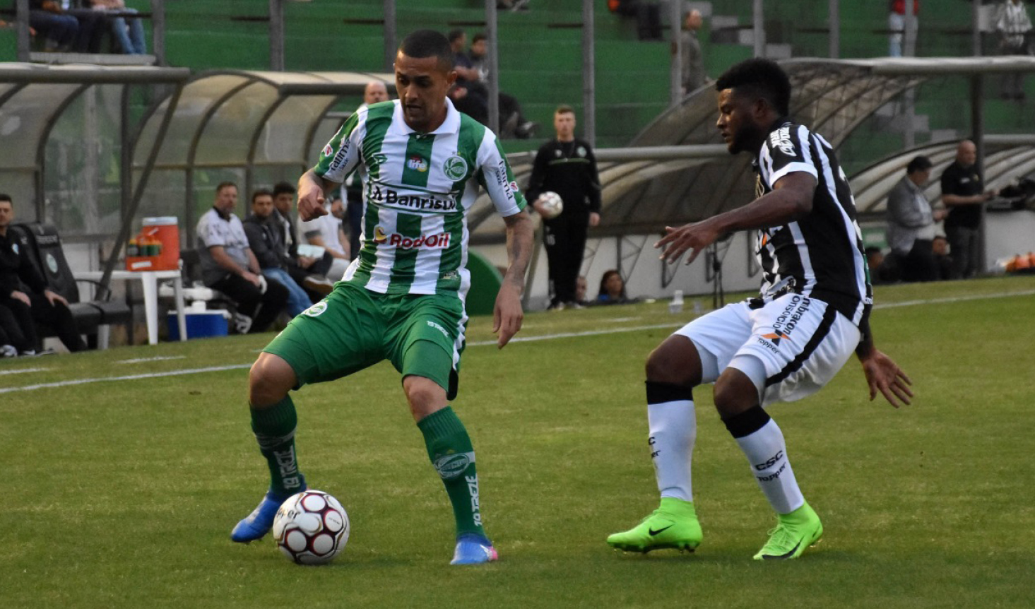 Fora de casa, Ceará tropeça contra o Juventude e perde por 1 a 0