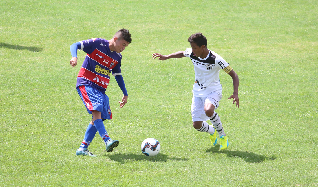 Ceará Sub-15 domina jogo, mas só empata com o Fortaleza