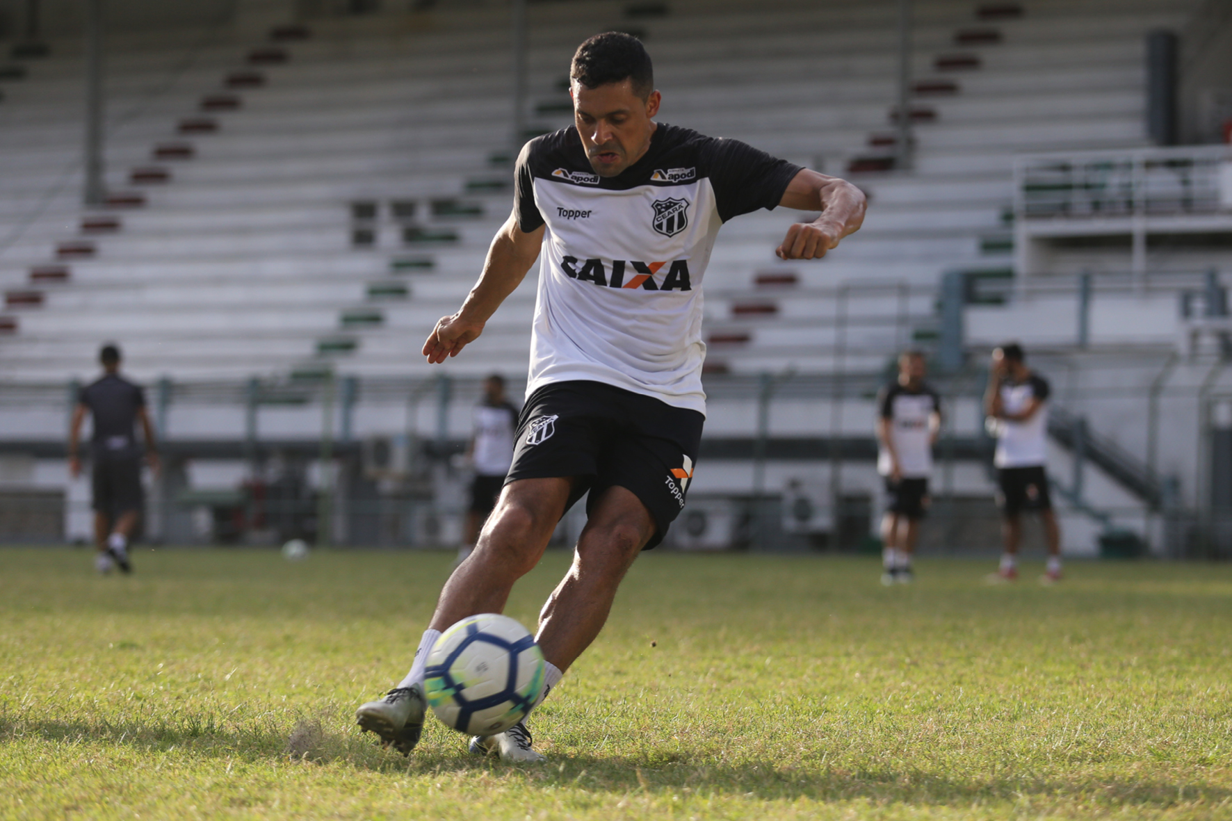 Brasileirão: Ceará encerra a preparação para duelo contra o Fluminense