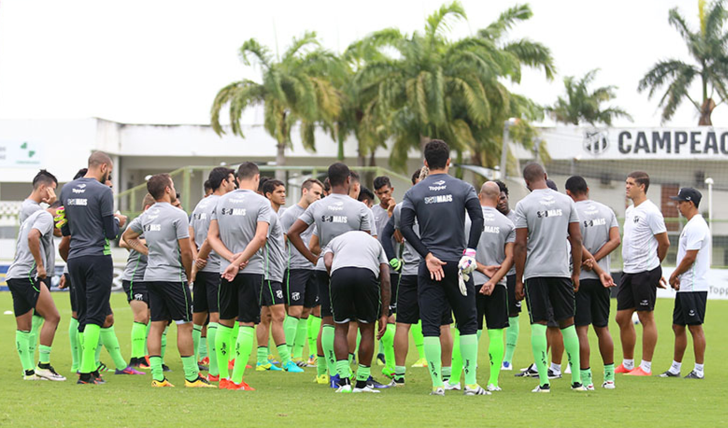 Ceará se reapresenta hoje e dá início à preparação para jogo contra o Flamengo
