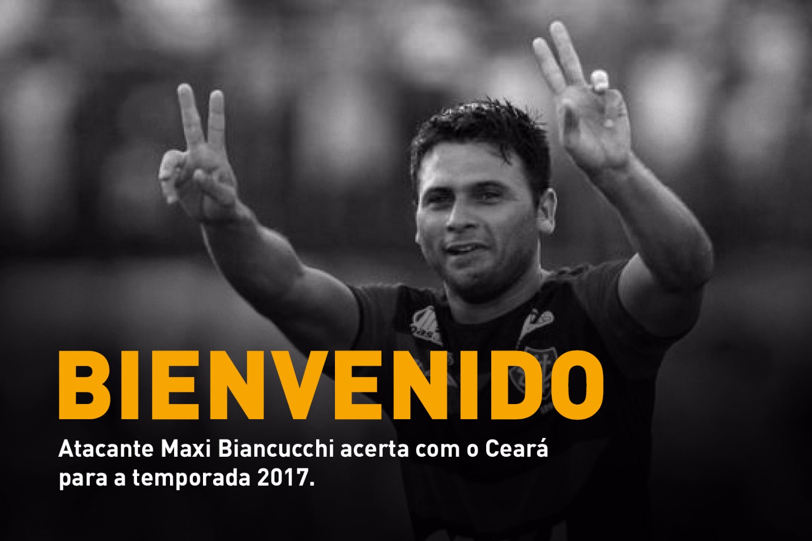 Argentino Maxi Biancucchi assina com o Ceará até o final de 2017