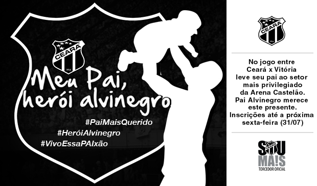Participe da promoção “Meu Pai, Herói Alvinegro”