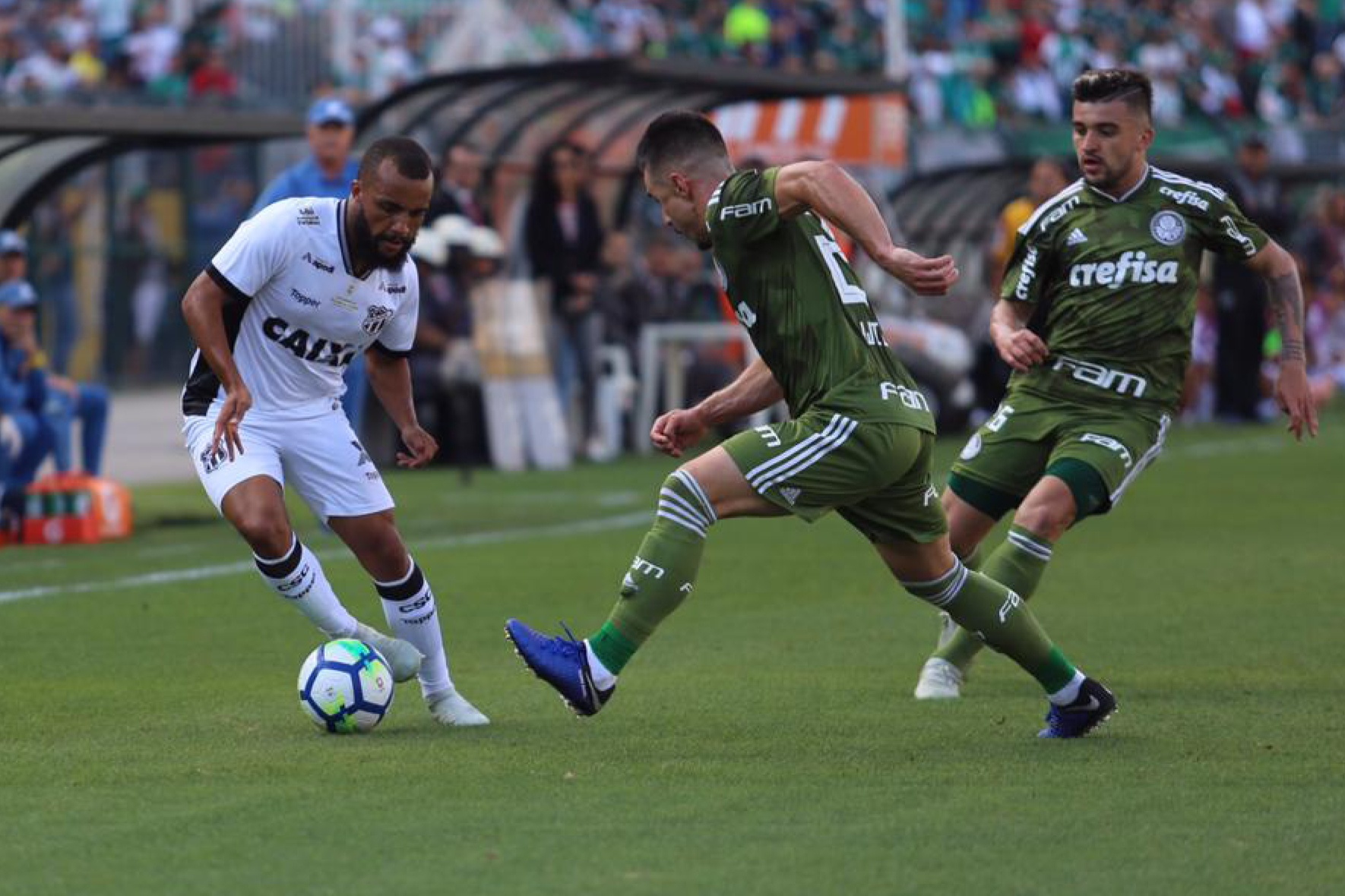 Brasileirão: No Pacaembu, Ceará é superado por Palmeiras e perde por 2 a 1