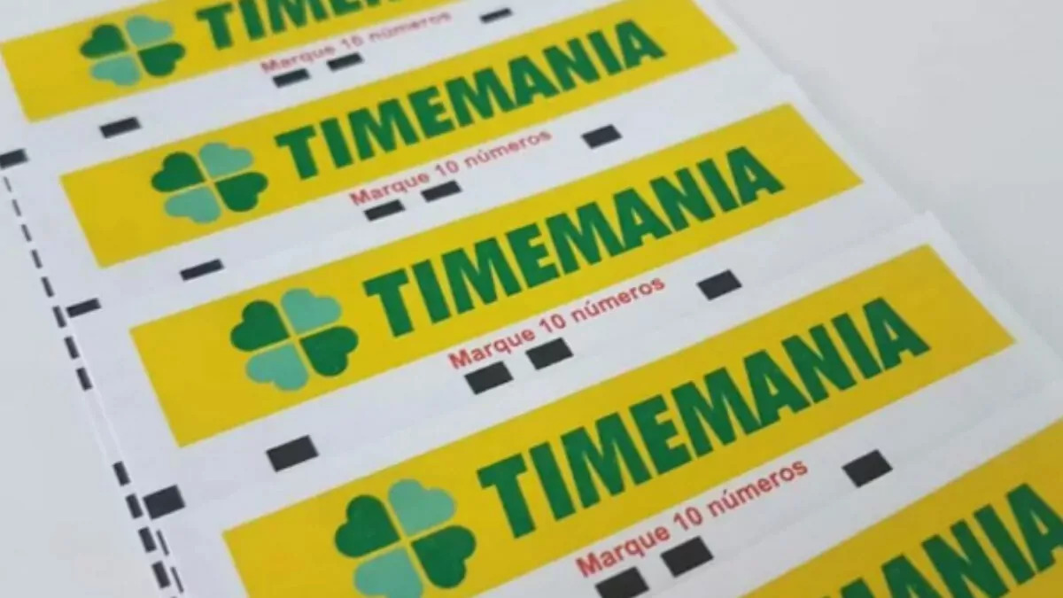 Timemania: Concurso 1788 terá 24 milhões de reais como prêmio