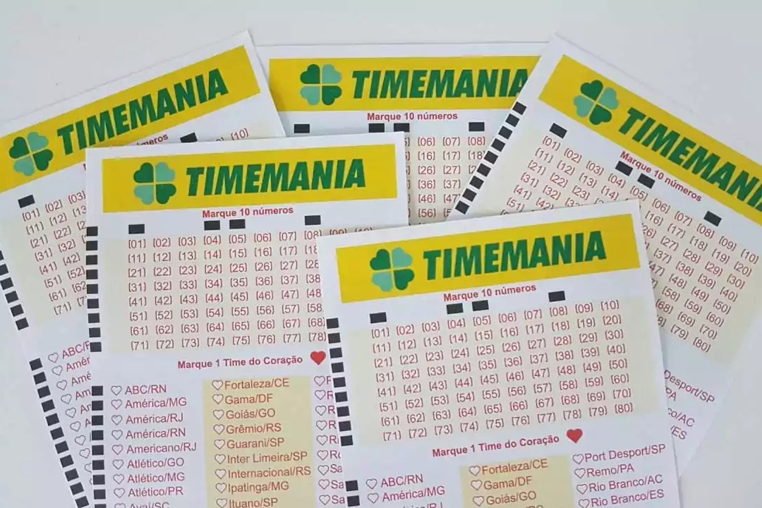 Timemania: Concurso de número 1850 terá prêmio estimativo de R$ 4 milhões
