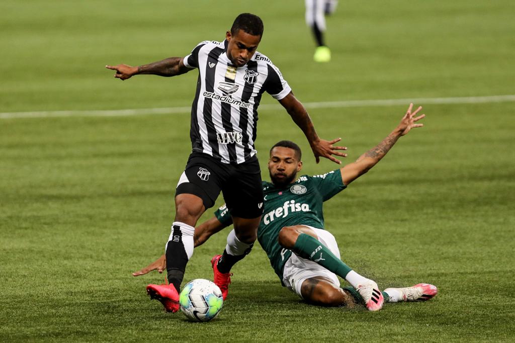No Allianz Parque, Ceará perde para o Palmeiras por 2 a 1