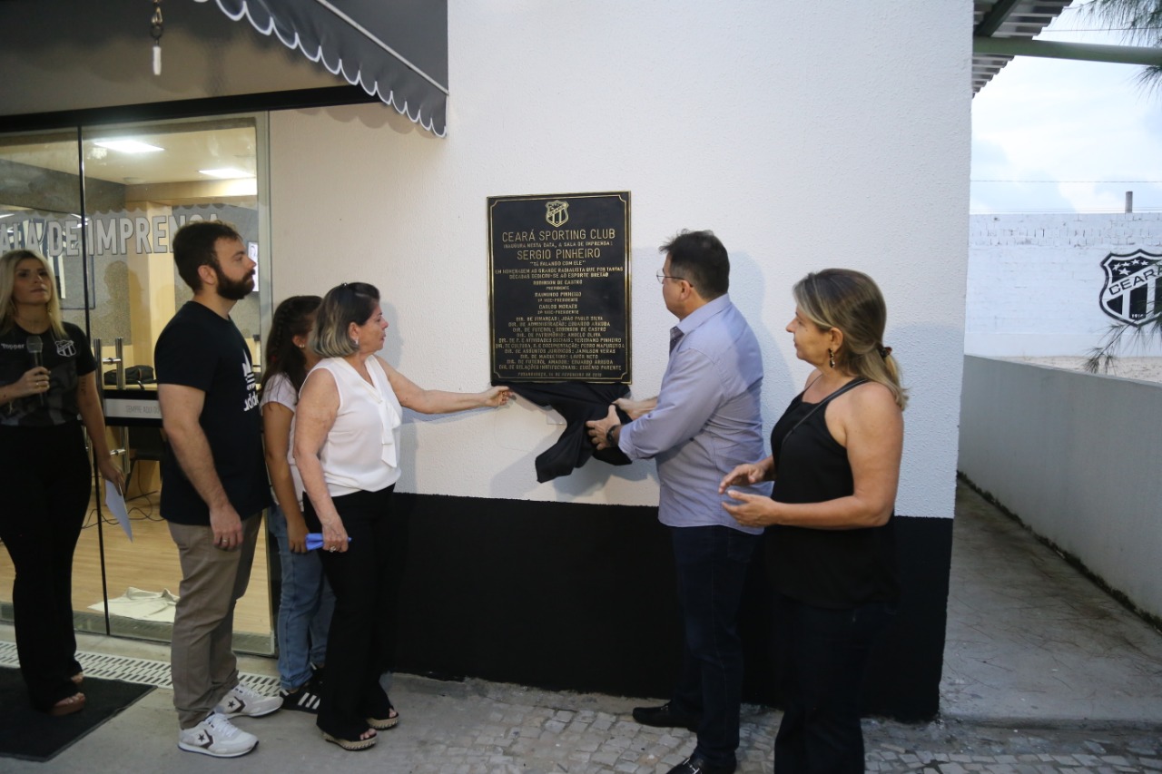 Sala de Imprensa: Inauguração oficial presta homenagem a radialista Sérgio Pinheiro