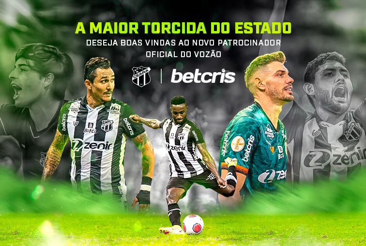 Comercial: Betcris é o novo patrocinador do Ceará