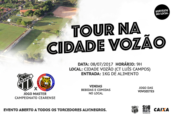 Ceará Sporting Club realiza Tour na Cidade Vozão - CT Luís Campos