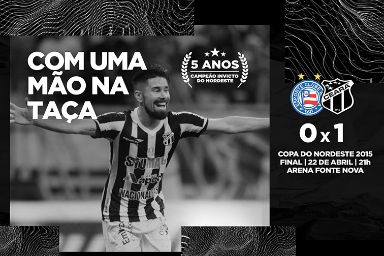 Vozão TV transmite primeiro jogo da final da Copa do Nordeste 2015