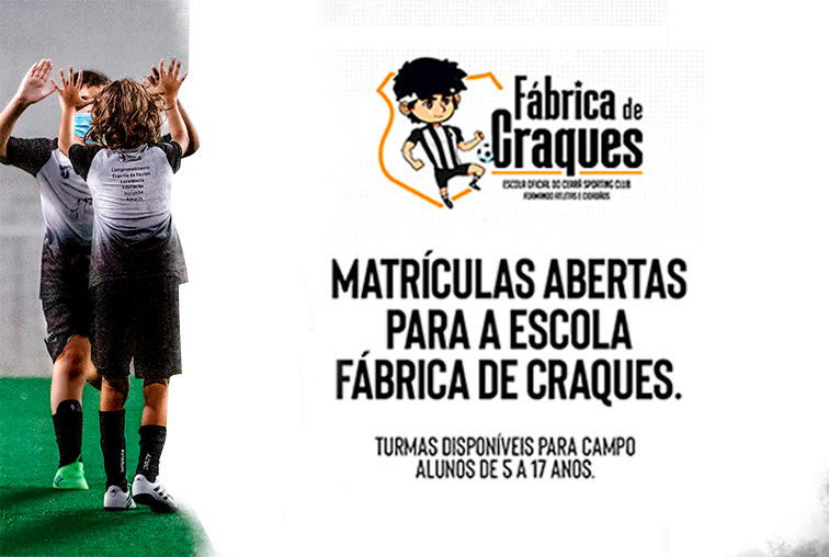 Conheça mais sobre a Fábrica de Craques, a escola de futebol oficial do Ceará SC