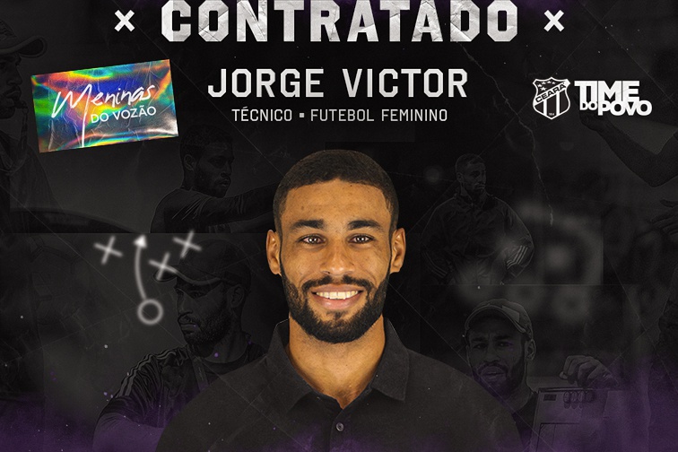 Jorge Victor é o novo comandante do futebol feminino no Ceará