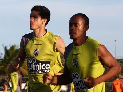 Magno Alves e Marcos Pimentel treinaram no CAP