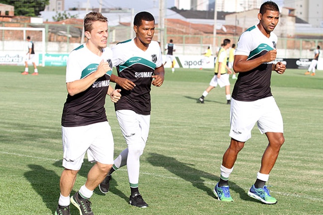 Ceará se reapresentou e iniciou preparação para jogo contra o Guarani (J)