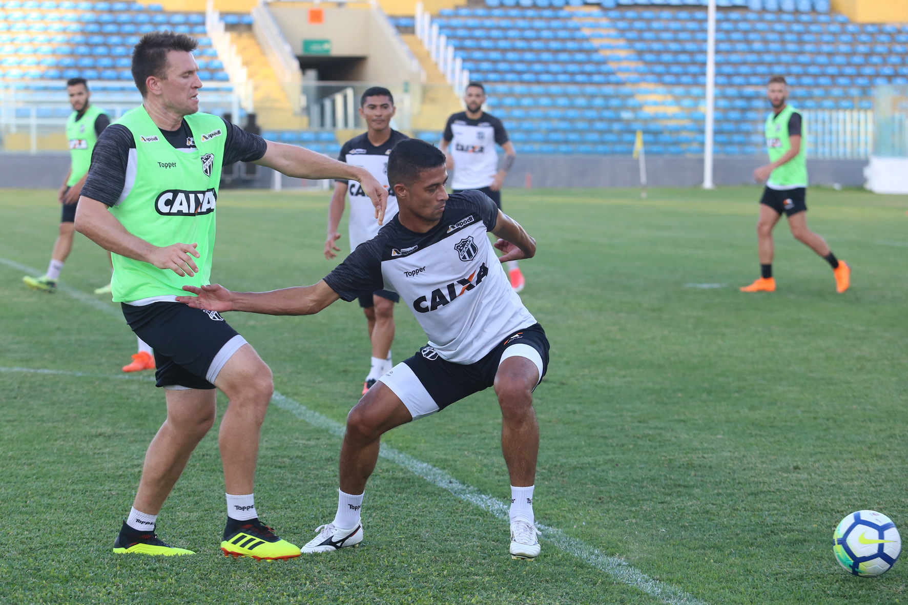 Nessa segunda-feira, Ceará se reapresentou com treino integrado no Presidente Vargas 