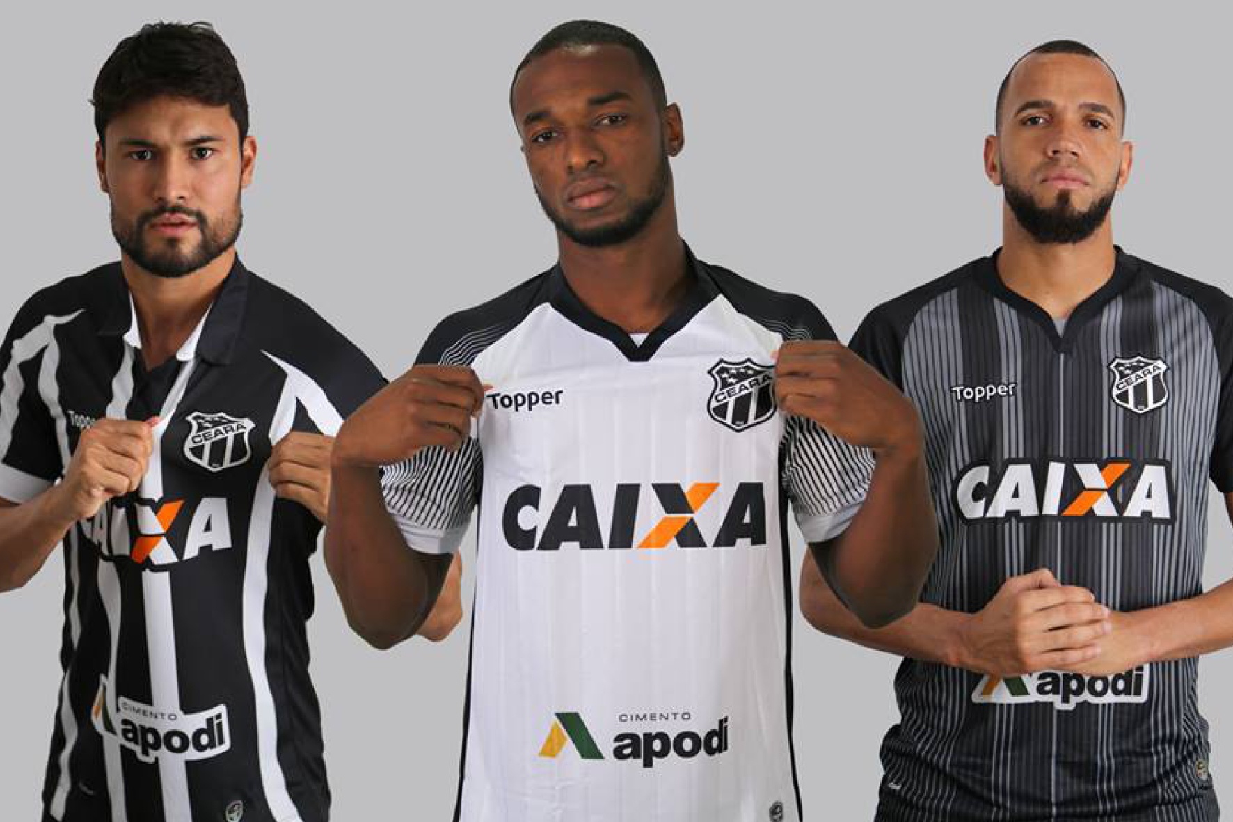 Ceará lança nova linha de uniformes Topper para a temporada 2017/2018
