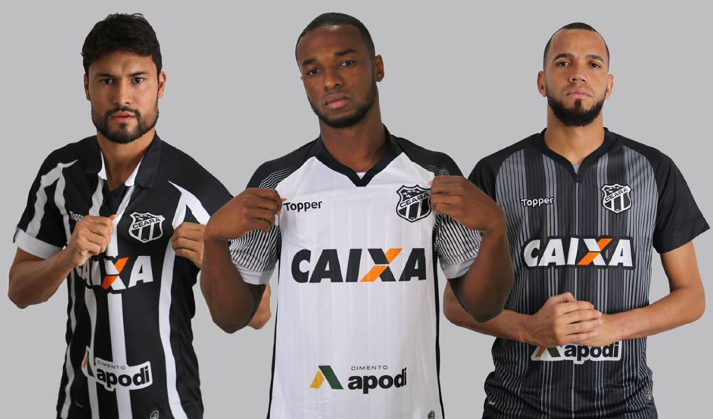 Ceará lança nova linha de uniformes Topper para a temporada 2017/2018