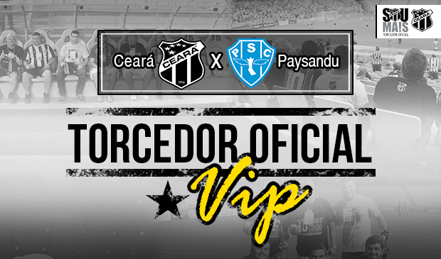 Ceará x Paysandu: Participe da promoção "Torcedor Oficial é VIP"