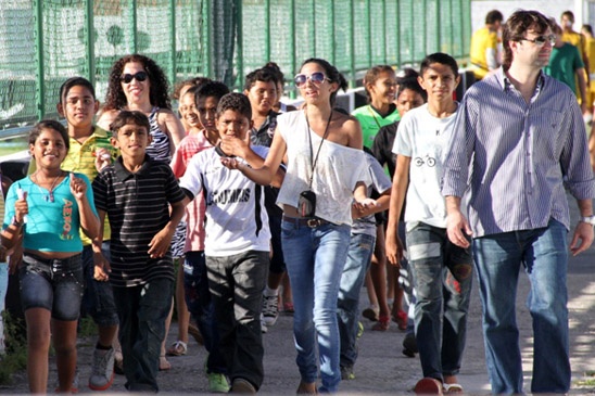 Ceará abriu suas portas para a visita de jovens do bairro Vila União